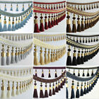 Beaded Trim Fringe - ビーズタッセルフリンジエッジングトリム 1 メートル縫製工芸品カーテンクッション家具 Diy 縫製カーテンアクセサリー装飾ヨーロッパ