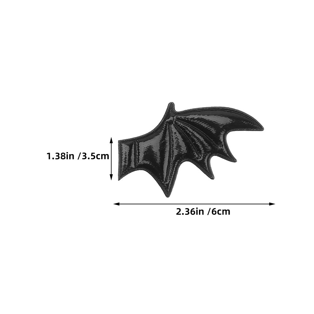 20個入りコウモリの翼装飾セット ミニコウモリの翼 ハロウィ - Embellishment Glue Craft のレビューと価格