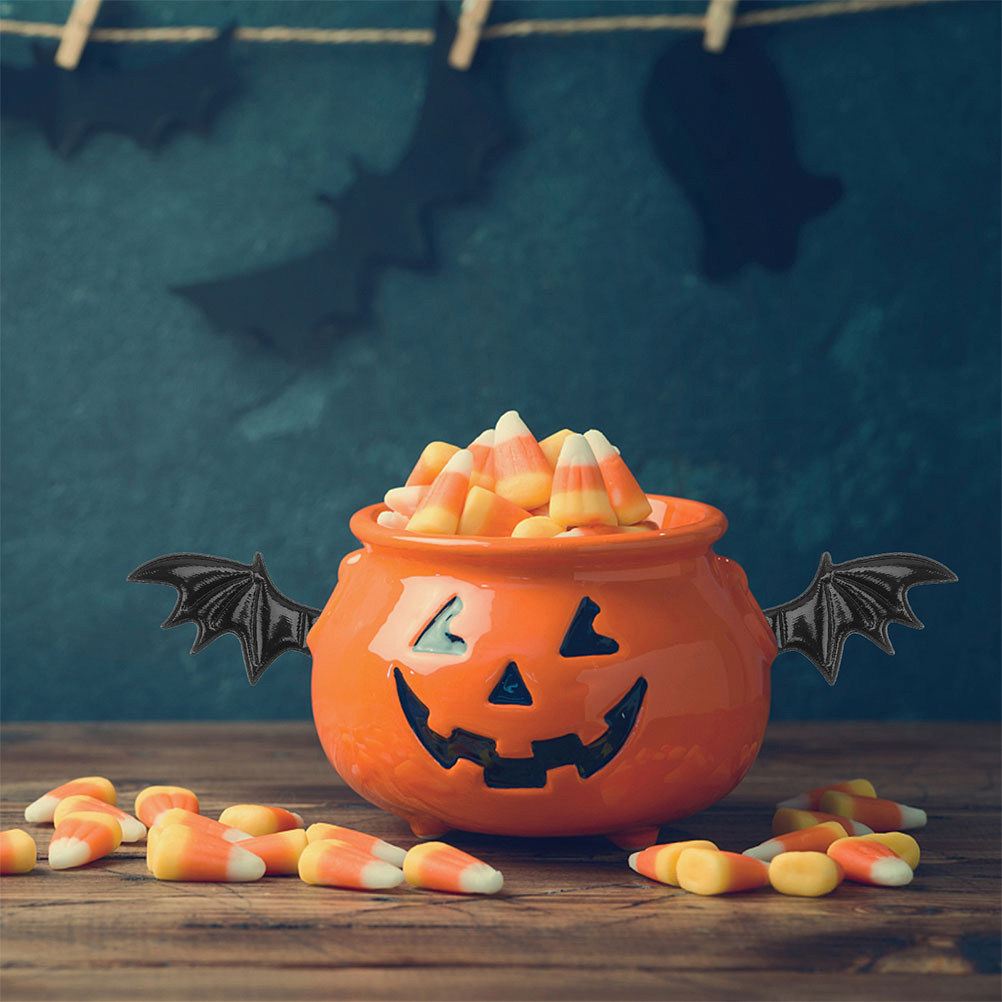 20個入りコウモリの翼装飾セット ミニコウモリの翼 ハロウィ - Embellishment Glue Craft のレビューと価格