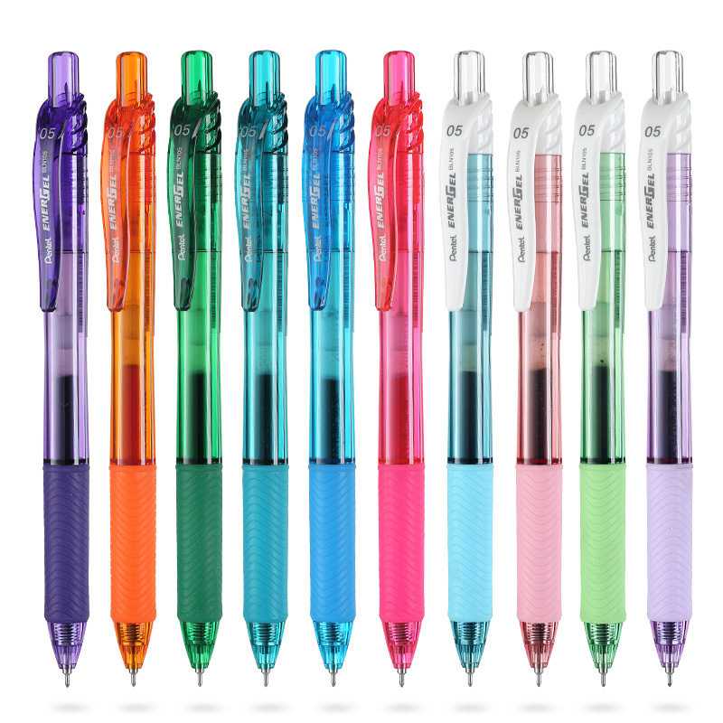 ペンチ-ペンチ用ジェルナーリキッドカラー,速乾性ペン,ロール - Pentel Pen Energel のレビューと価格