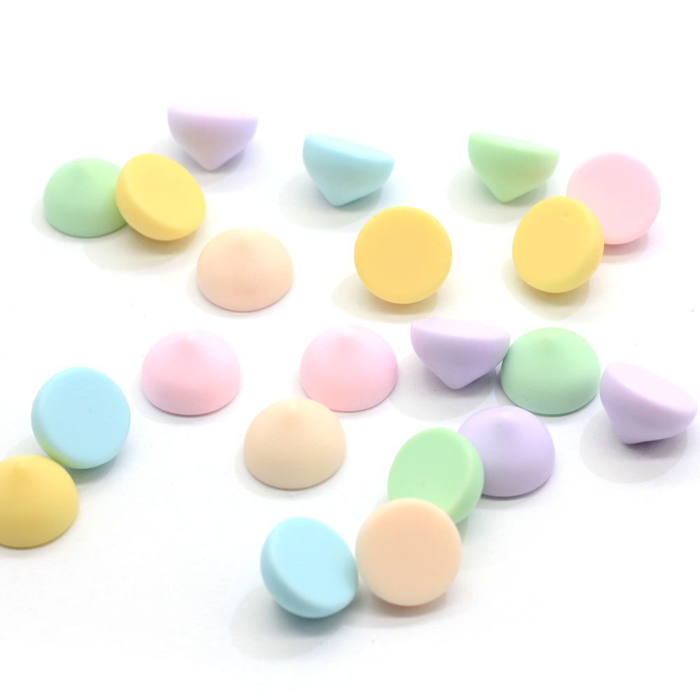 カラフルなチョコレートキャンディーフラットバック樹脂カスケー - Embellish Craft のレビューと価格