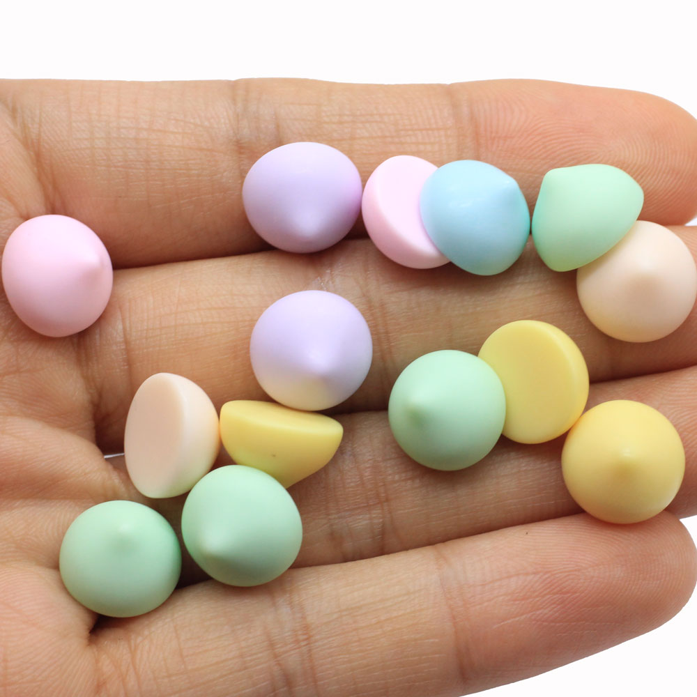 カラフルなチョコレートキャンディーフラットバック樹脂カスケー - Embellish Craft のレビューと価格