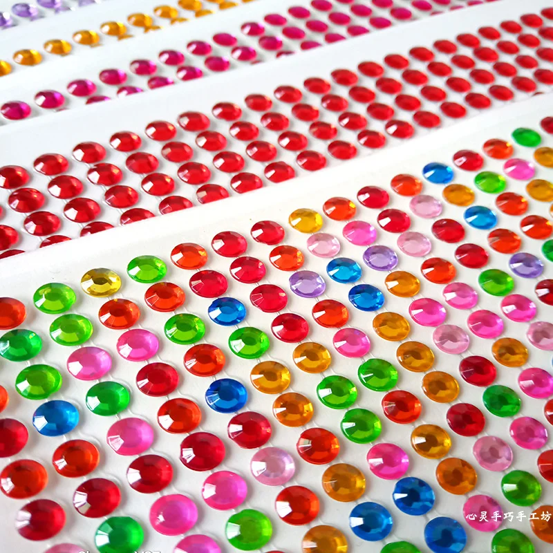 900/504 個ブリンブリンアクリルラインストーンステッカ - Embellishment Glue Craft のレビューと価格