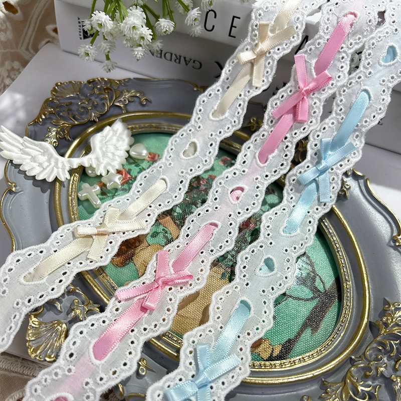 ロリータ-プリーツレーストリム,リボン,ベビー服,スカート, - Lace Ribbon Trim のレビューと価格