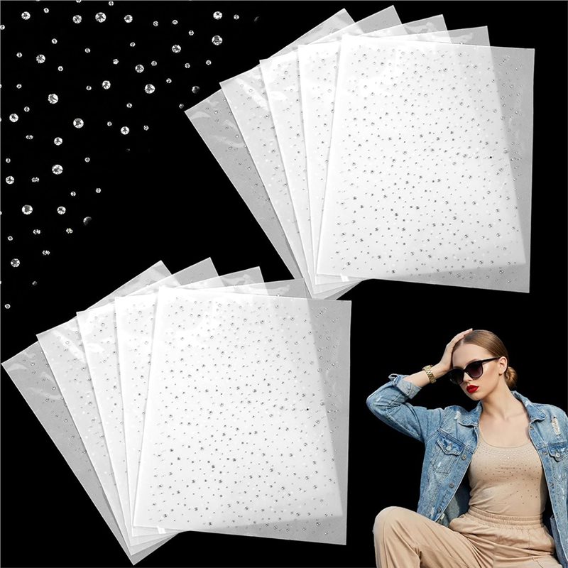 ホットトレンド-クリスタル転写グリッターホットフィックスライ - Hotfix Rhinestone Sheet のレビューと価格