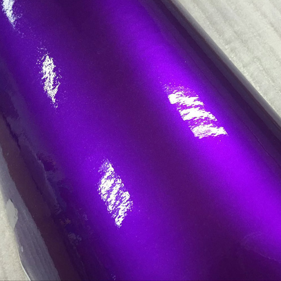 プレミアムグロスメタルキャンディパープルビニールカーラップフ - Glitter Vinyl Roll のレビューと価格