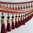 ビーズタッセルフリンジエッジングトリム 1 メートル縫製工芸 - Beaded Trim Fringe のレビューと価格