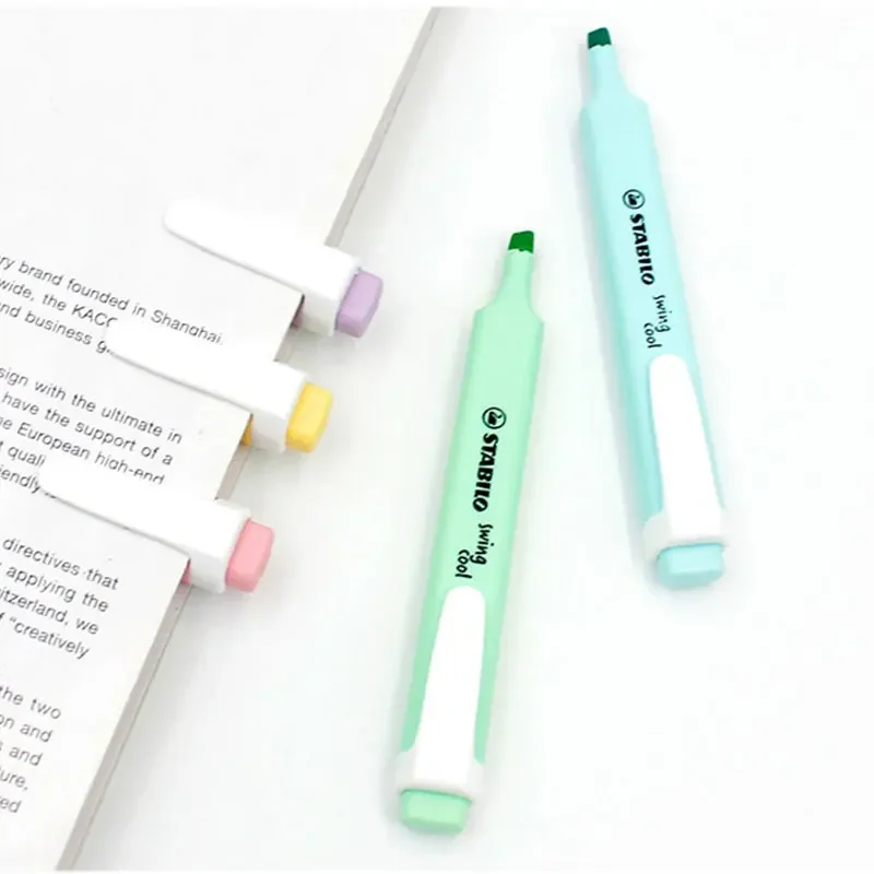 STABILO 新 275 蛍光ペンパステルマーカー白鳥スイ - Stabilo Marker Boss のレビューと価格