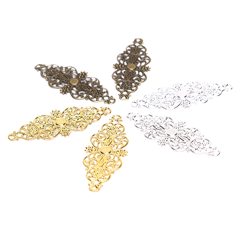 ★ ▲ 20個入りフィリグリーフラワーラップコネクタークラフ - Embellish Craft のレビューと価格