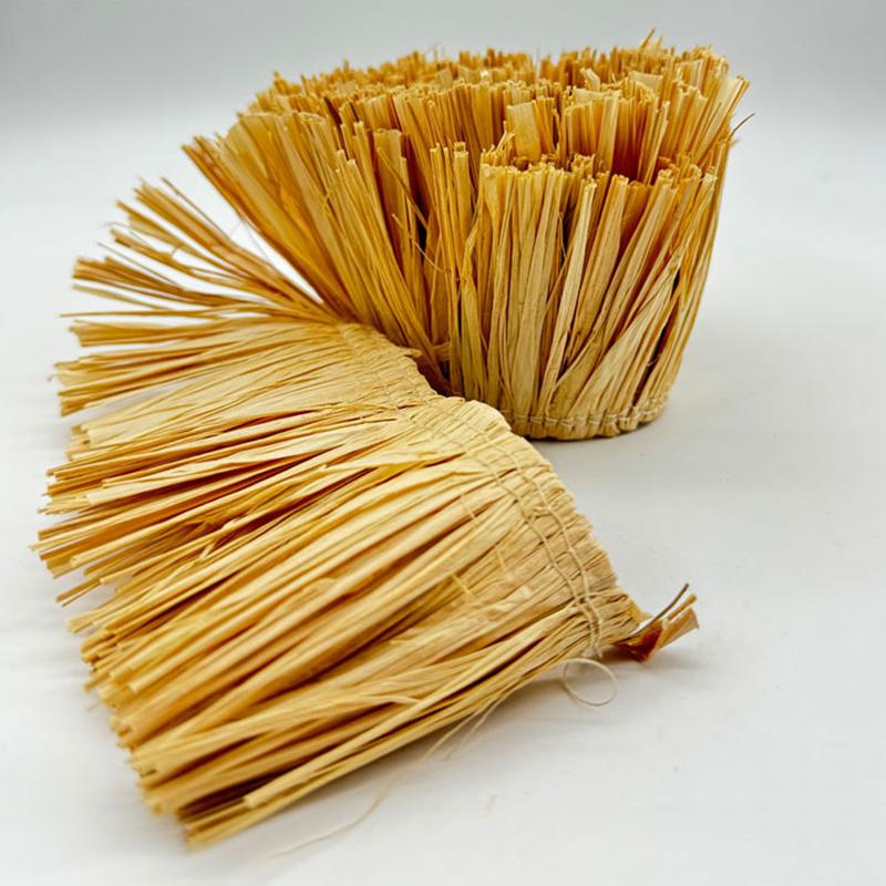 新しい 1 メートルジュートフリンジトリムラフィアわらタッセ - Tassel Fringe Trim のレビューと価格